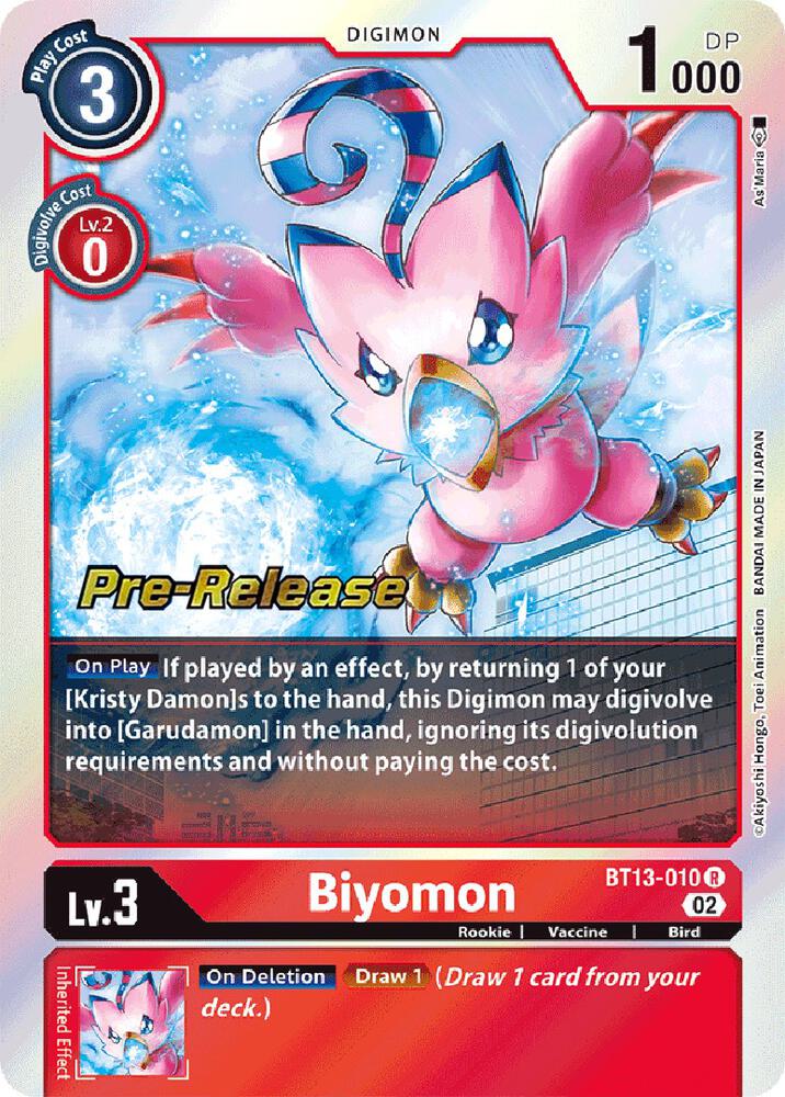 Biyomon card image