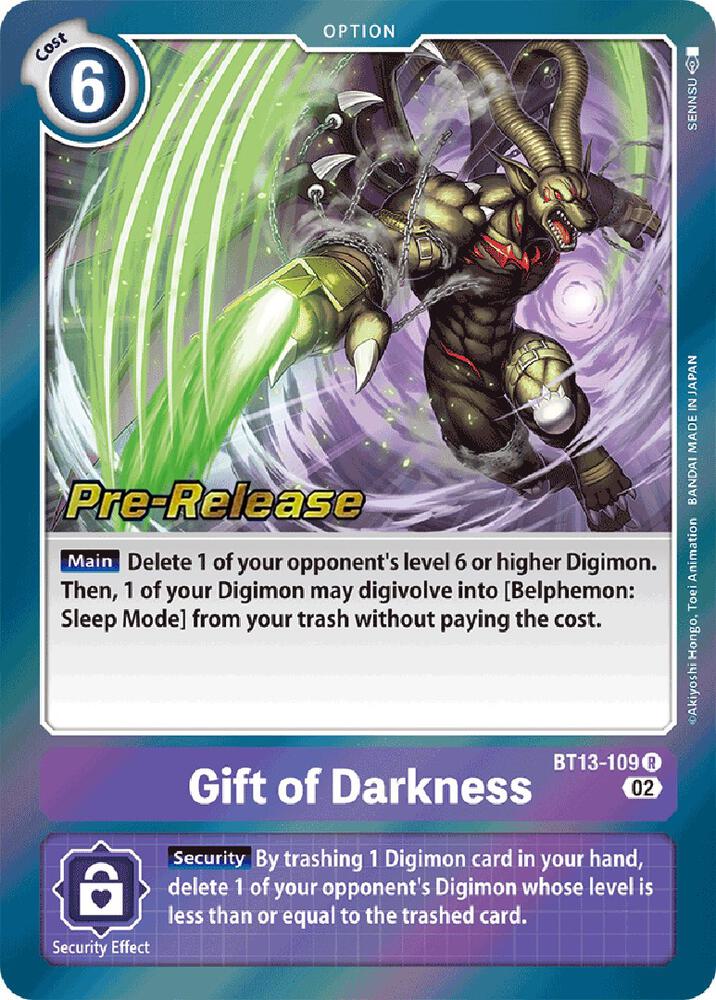 Gift of Darkness card image