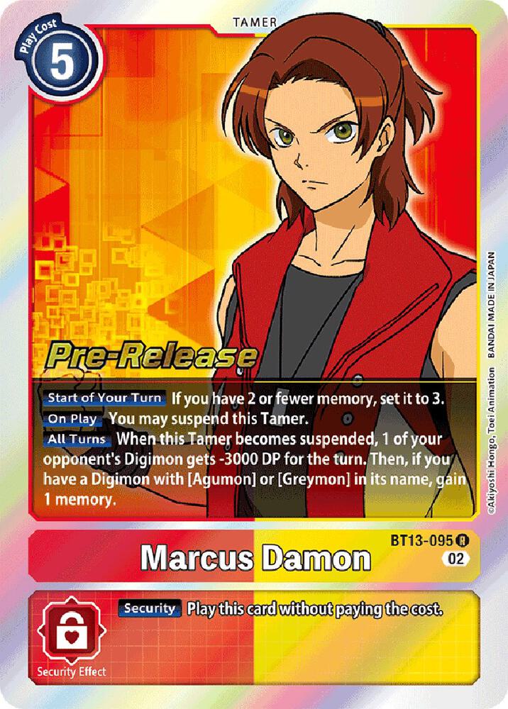 Marcus Damon card image