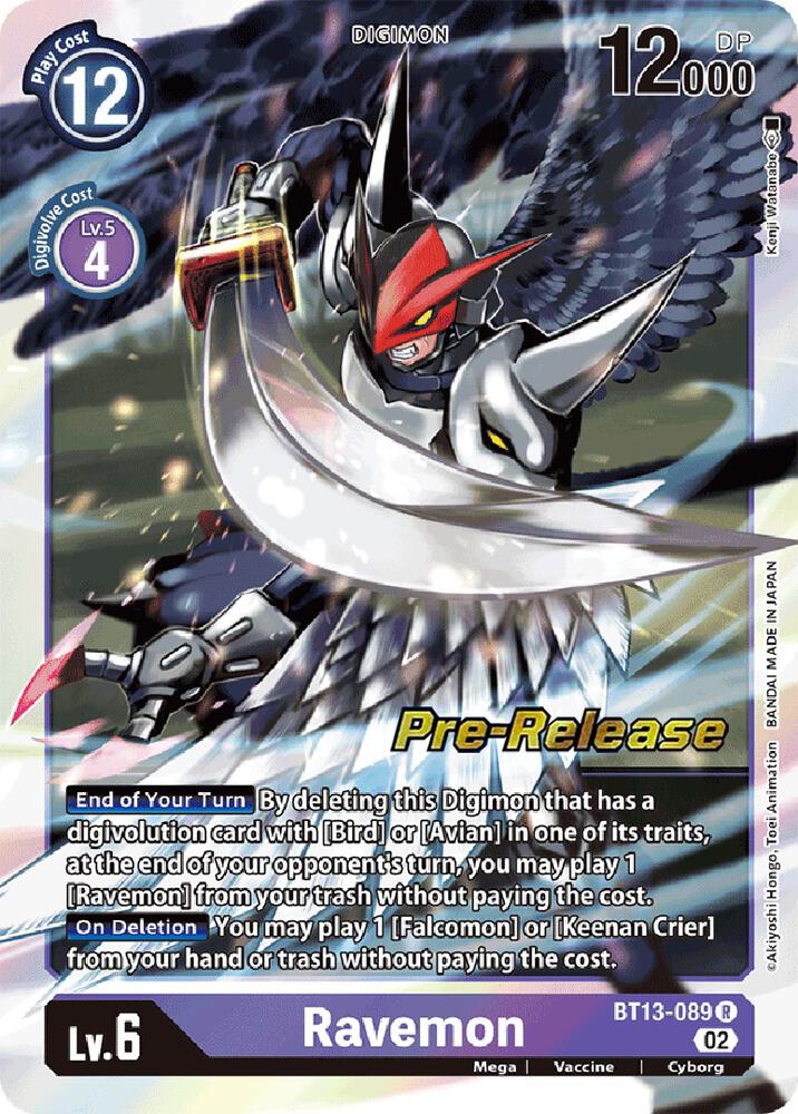 Ravemon card image