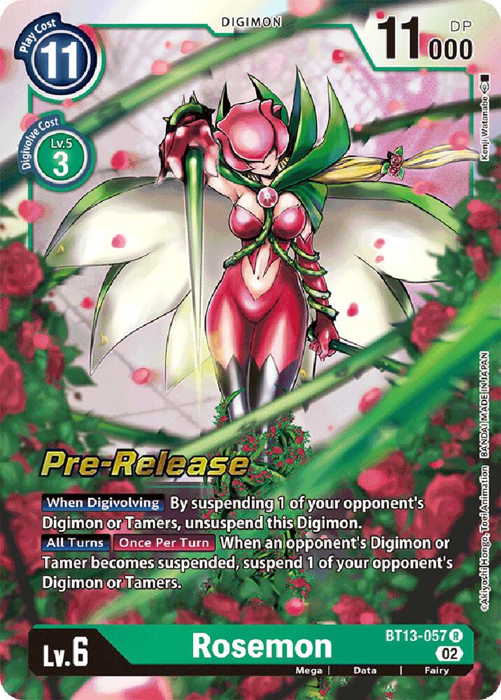Rosemon card image