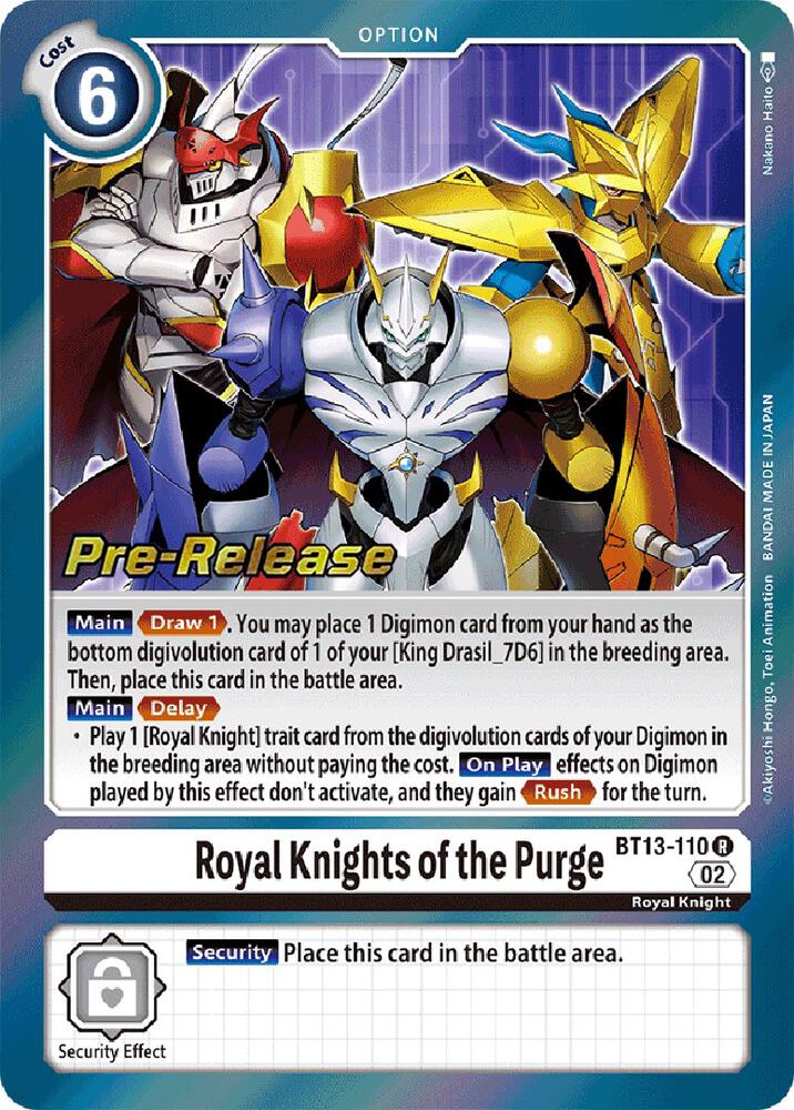 Royal Knights of the Purge card image