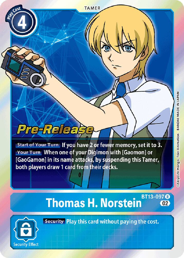 Thomas H. Norstein card image