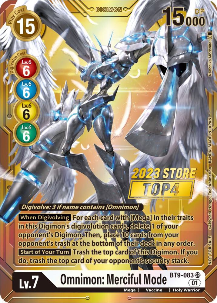 Omnimon: Merciful Mode (2023 Store Top 4) card image