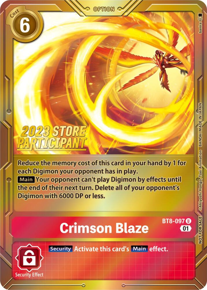 Crimson Blaze (2023 Store Participant) card image