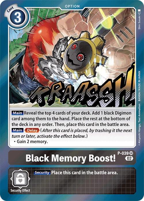 Black Memory Boost! (Resurgence Booster Reprint) card image