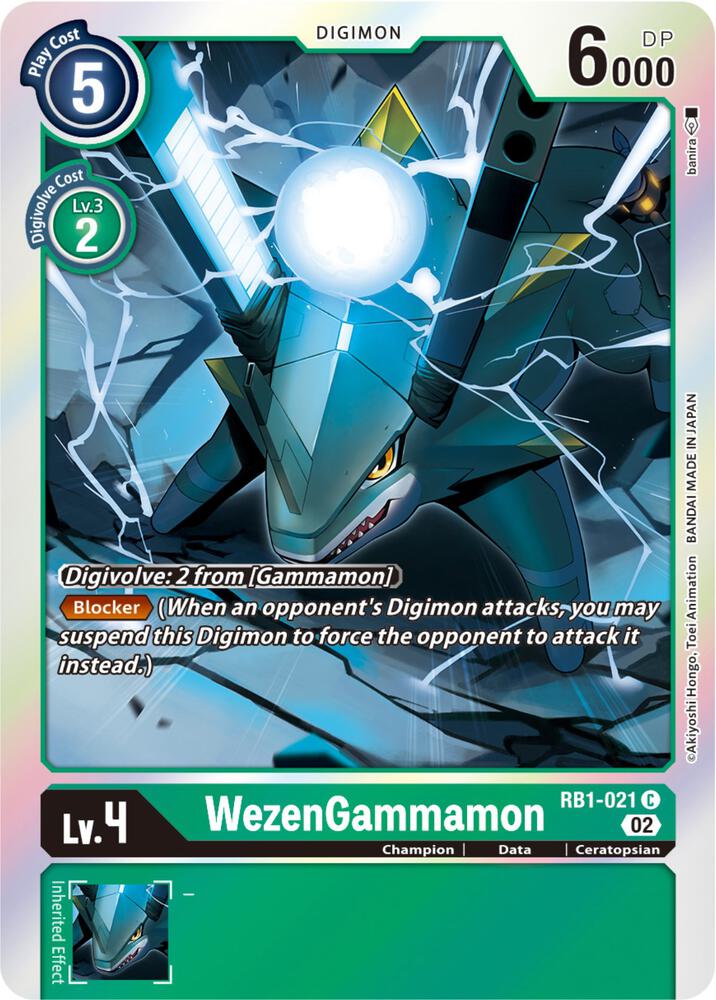 WezenGammamon card image