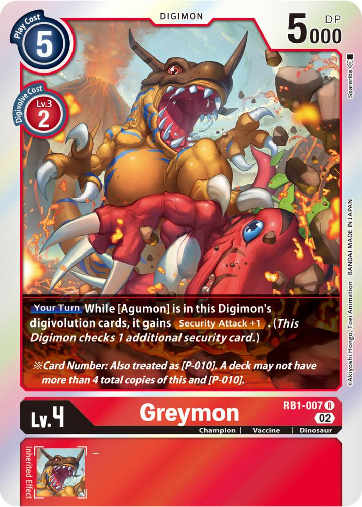 Greymon card image