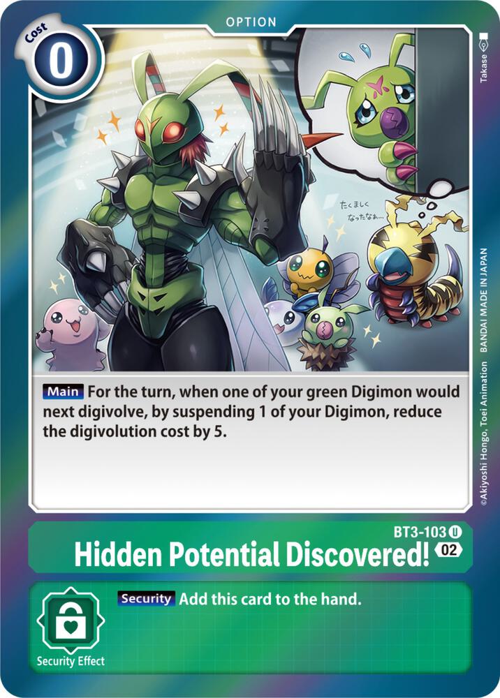Hidden Potential Discovered! (Resurgence Booster Reprint) card image