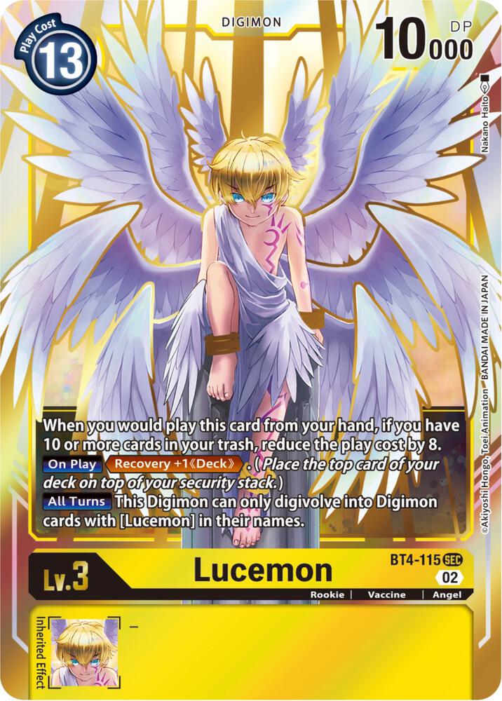 Lucemon (Resurgence Booster Reprint) card image