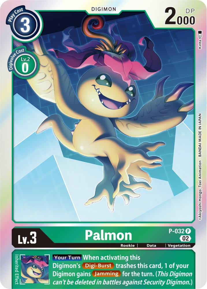 Palmon - P-032 (Resurgence Booster Reprint) card image