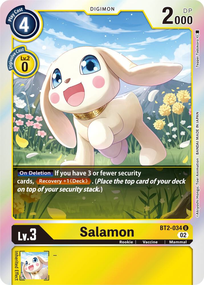 Salamon - BT2-034 (Resurgence Booster Reprint) card image