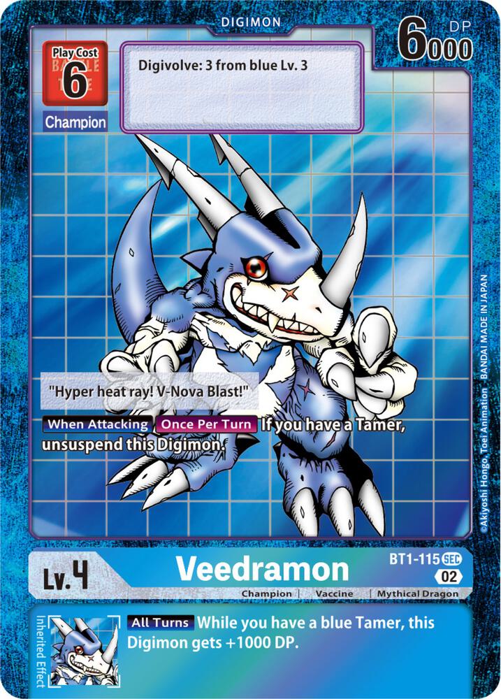 Veedramon - BT1-115 (Resurgence Booster Reprint) card image