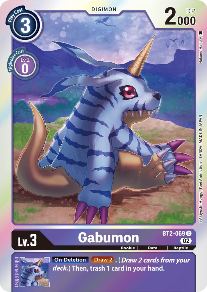 Gabumon - BT2-069 (Resurgence Booster Reprint) card image