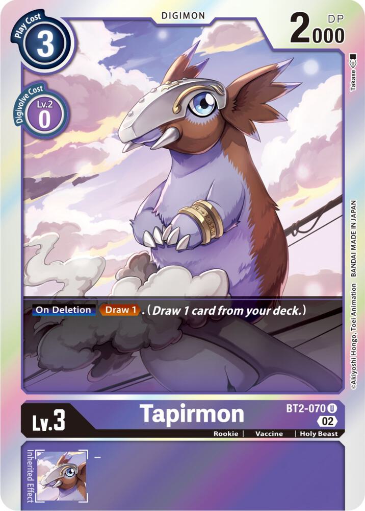 Tapirmon (Resurgence Booster Reprint) card image
