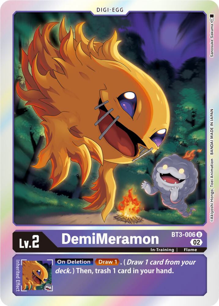 DemiMeramon (Resurgence Booster Reprint) card image