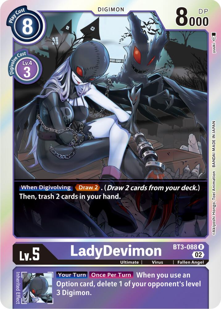 LadyDevimon (Resurgence Booster Reprint) card image