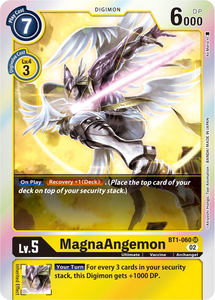 MagnaAngemon - BT1-060 (Resurgence Booster Reprint) card image
