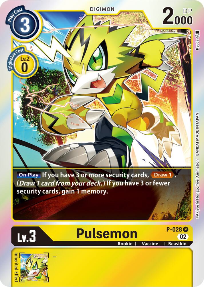 Pulsemon - P-028 (Resurgence Booster Reprint) card image