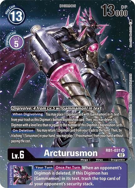 Arcturusmon (Textured Alternate Art) card image