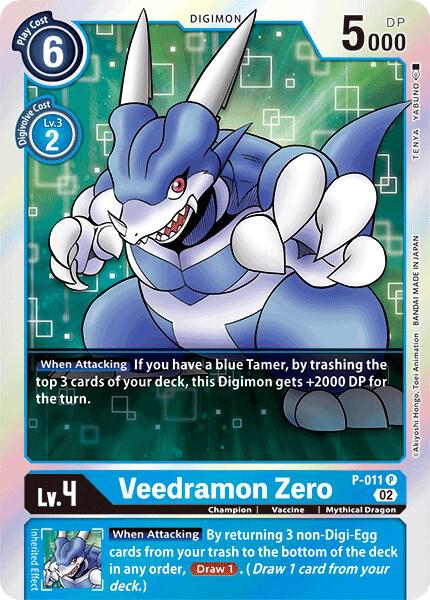 Veedramon Zero - P-011 (Resurgence Booster Reprint) card image