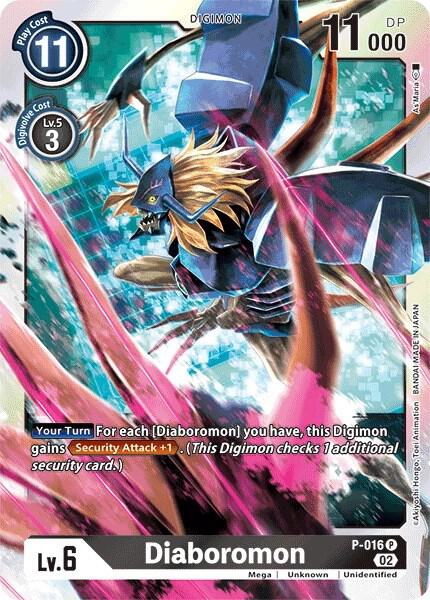 Diaboromon - P-016 (Resurgence Booster Reprint) card image