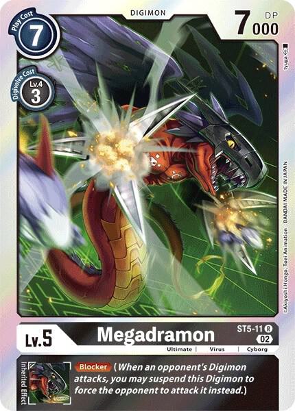 Megadramon (Resurgence Booster Reprint) card image