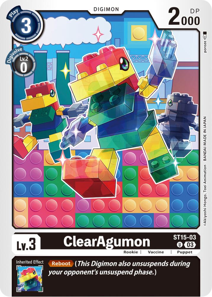 ClearAgumon card image