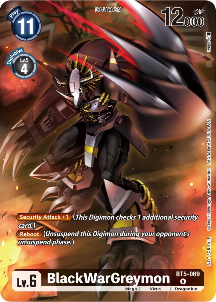 BlackWarGreymon (Tamer Party Pack -The Beginning-) card image