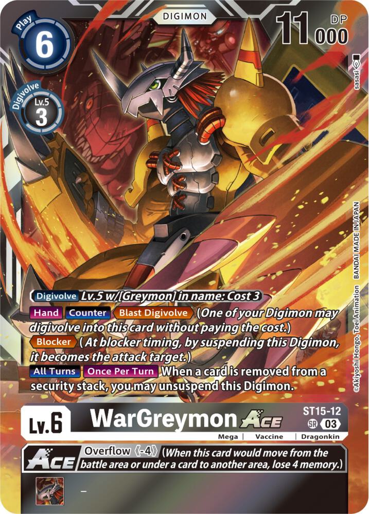 WarGreymon ACE card image