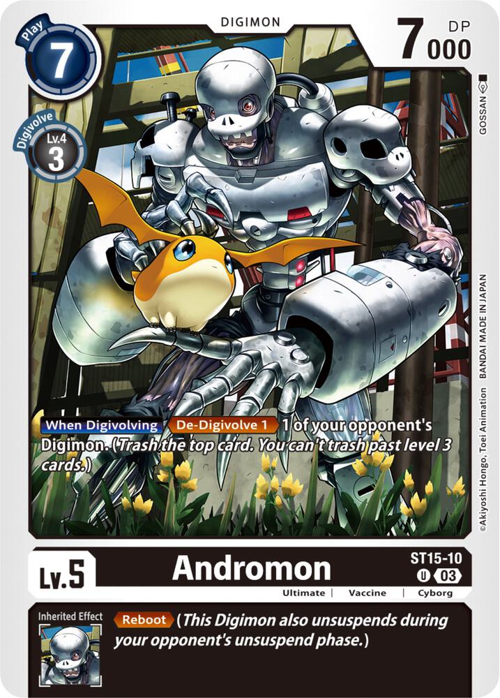 Andromon card image