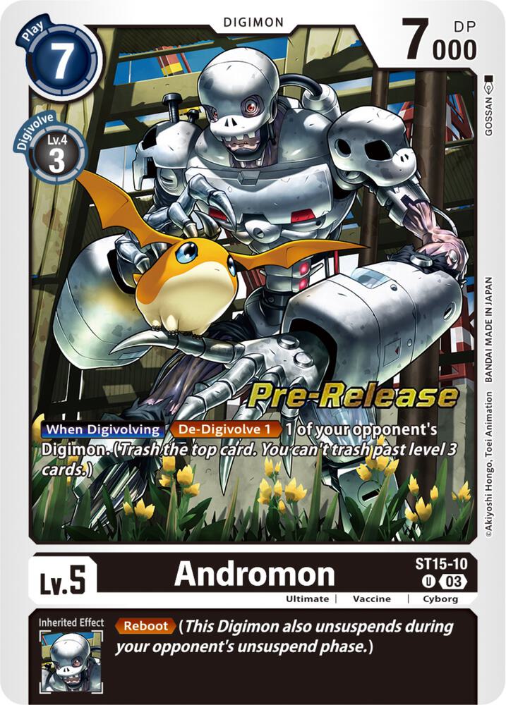 Andromon card image