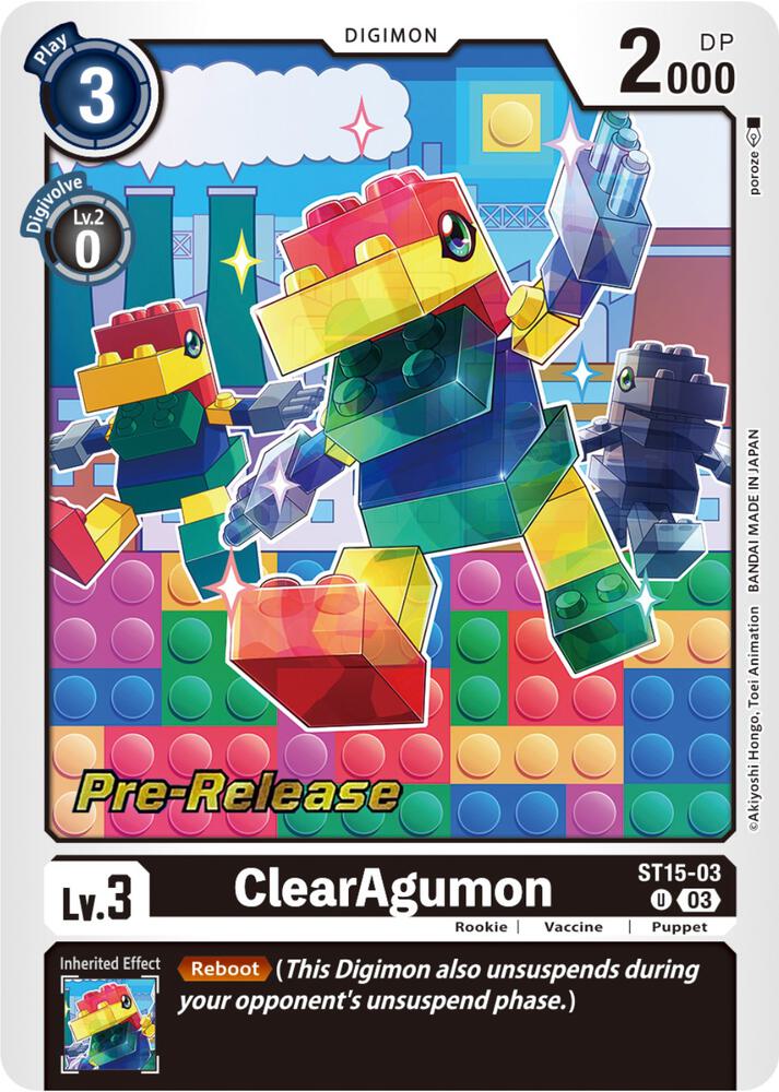 ClearAgumon card image