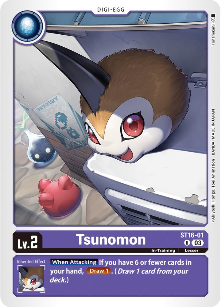 Tsunomon card image