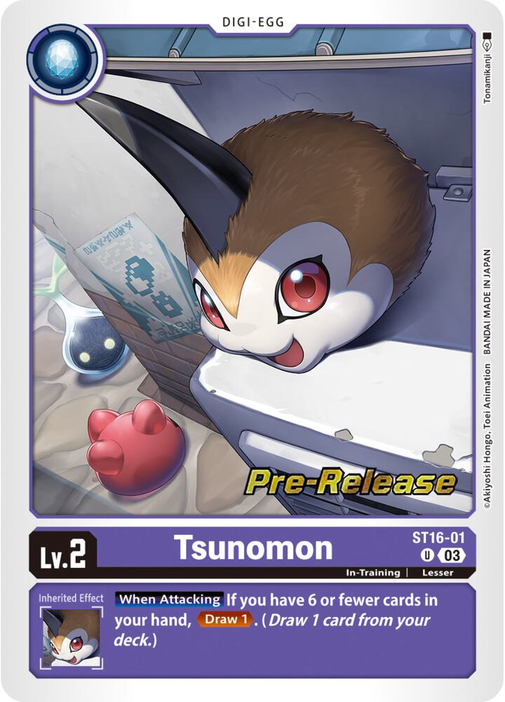 Tsunomon card image