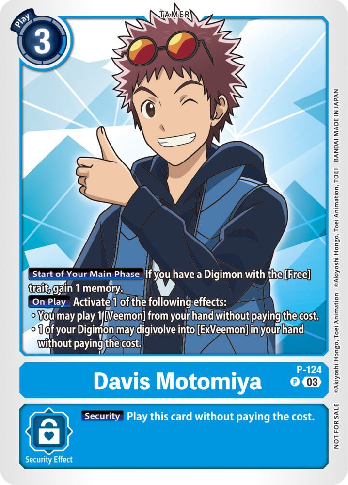 Davis Motomiya - P-124 (NYCC 2023 Demo Deck) card image