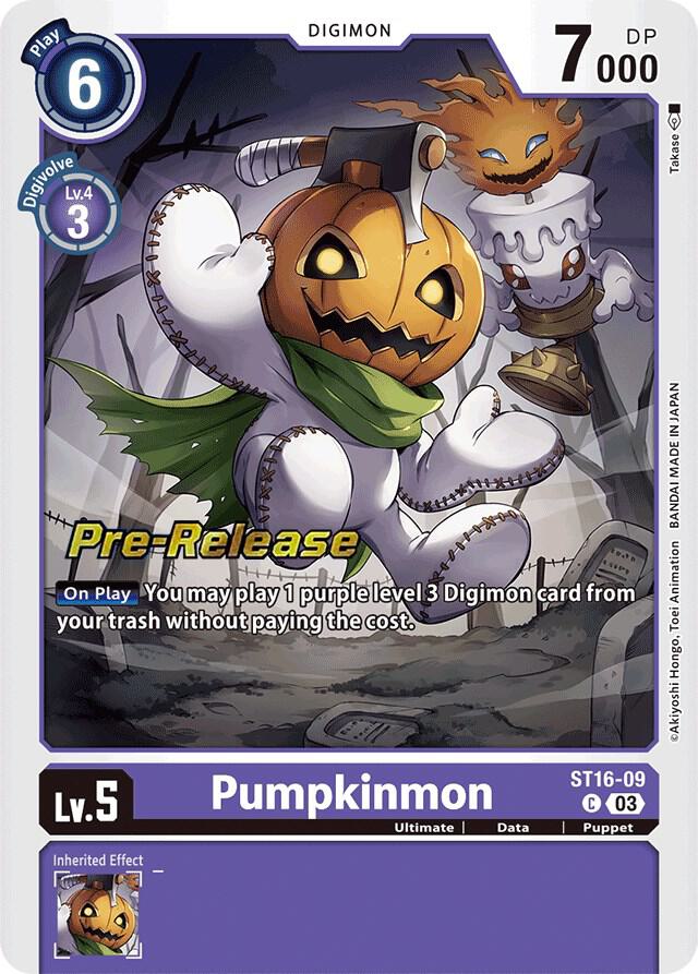 Pumpkinmon card image