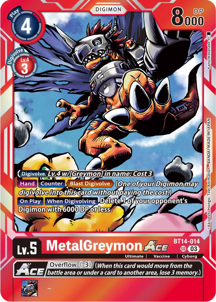 MetalGreymon ACE card image