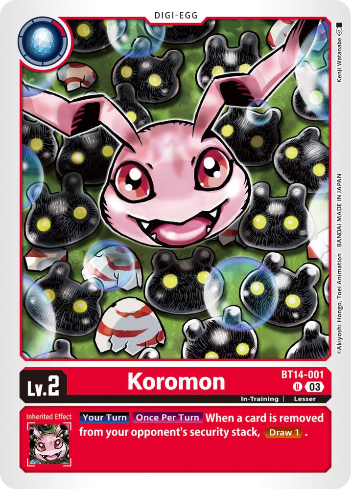 Koromon card image