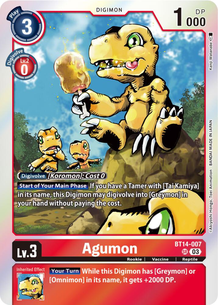 Agumon card image