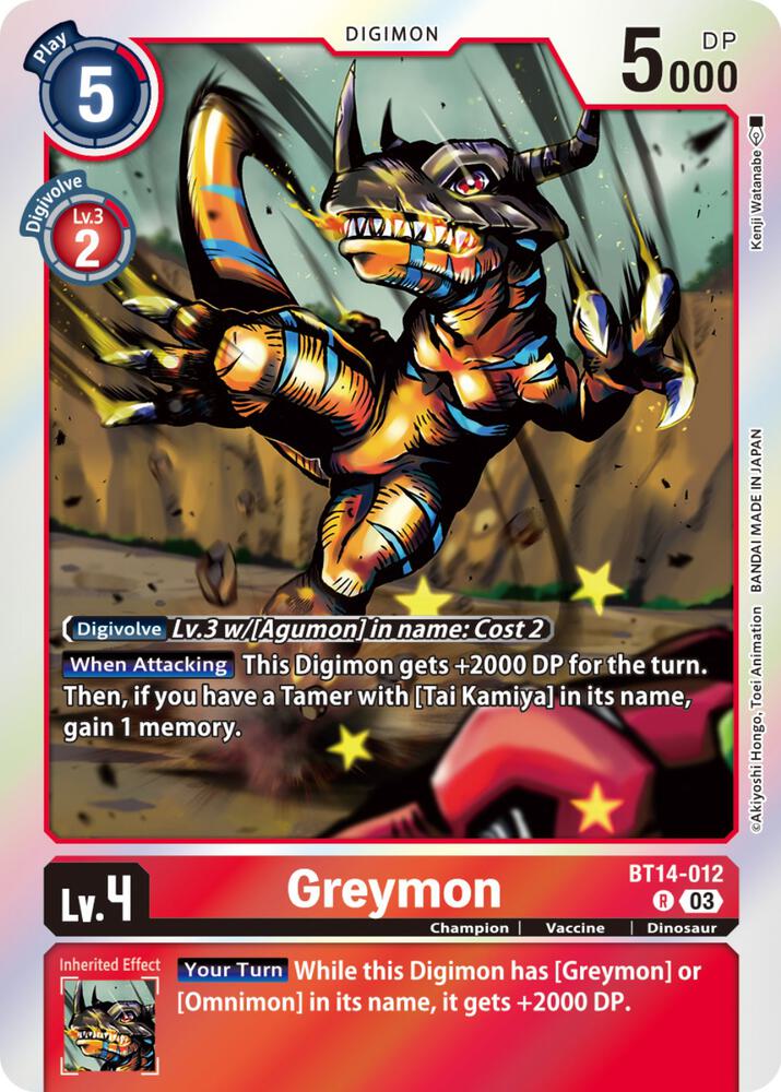 Greymon card image