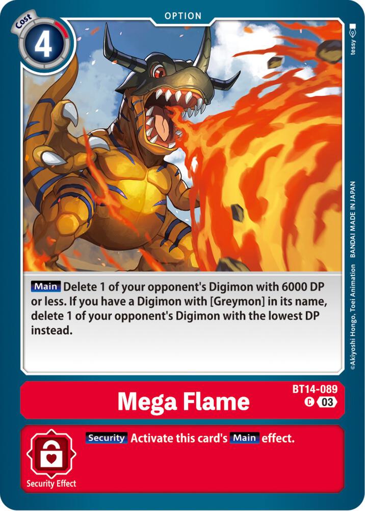 Mega Flame card image