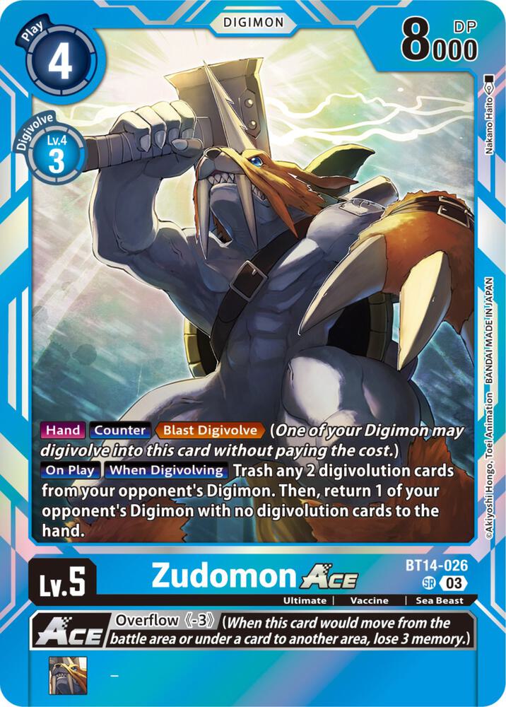 Zudomon ACE card image