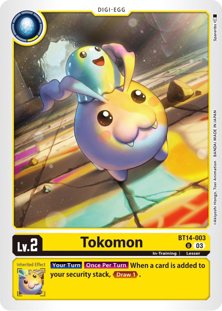 Tokomon card image