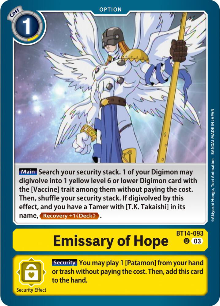 Emissary of Hope card image