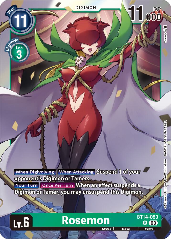 Rosemon card image