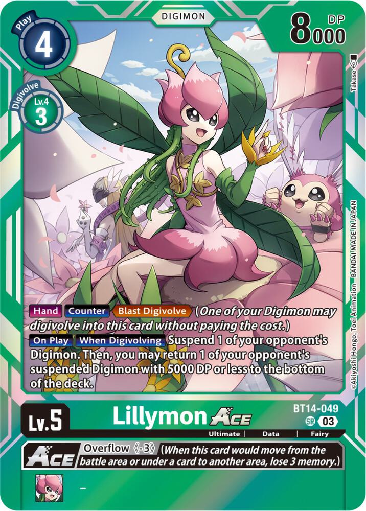Lillymon ACE card image