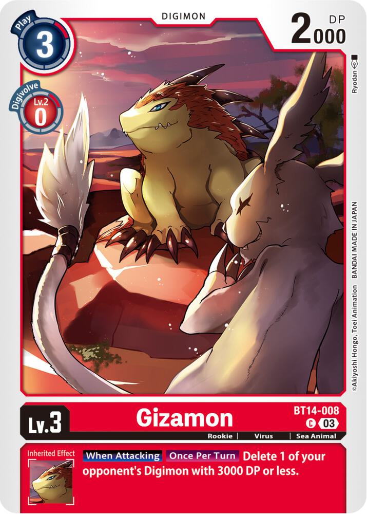 Gizamon card image
