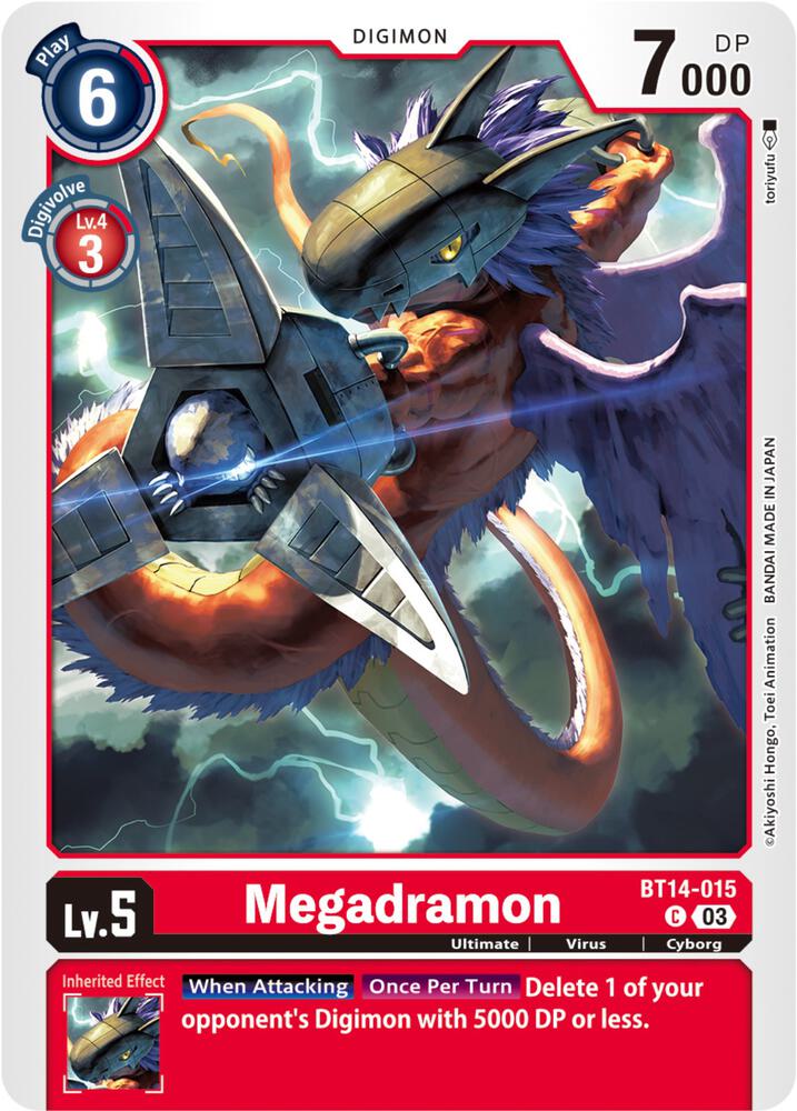 Megadramon card image