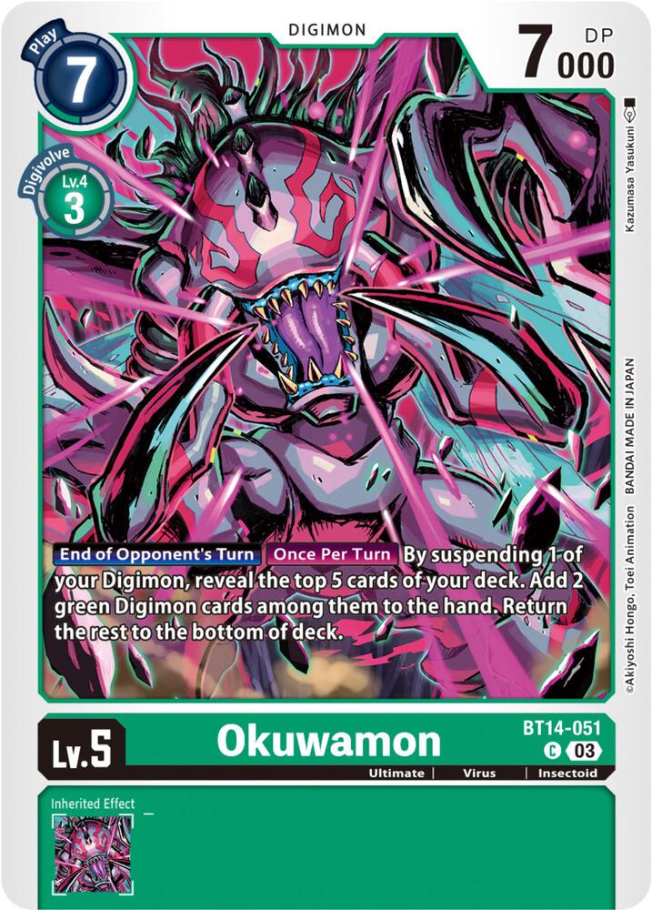 Okuwamon card image